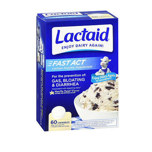 Lactaid, Fast Act Tablets