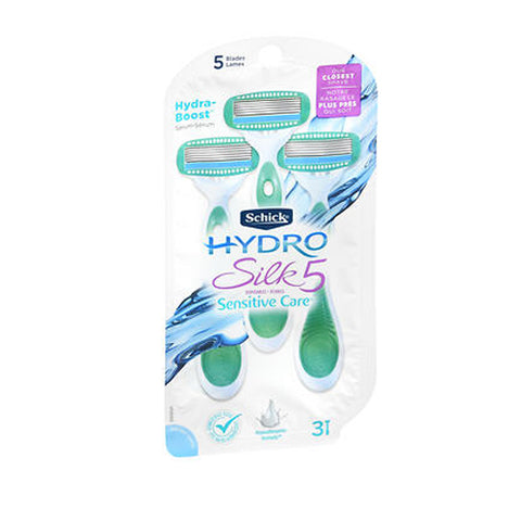 Schick, Hydro Silk Disposable Razors, 3 each