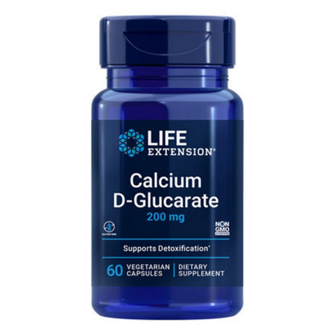 Life Extension, Calcium D-Glucarate, 200 mg, 60 Vcaps