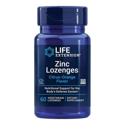 Life Extension, Zinc Lozenges, 60 Lozenges