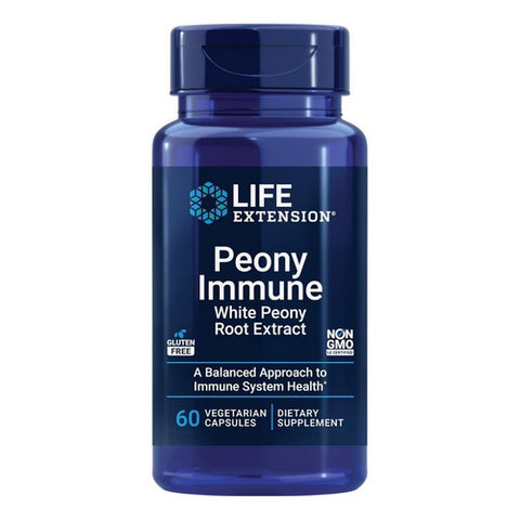Life Extension, Peony Immune, 600 mg, 60 Vcaps