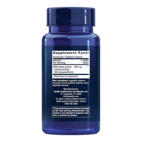 Life Extension, Peony Immune, 600 mg, 60 Vcaps
