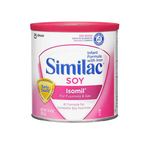 Similac, Soy Isomil Powder Infant Formula, 12.4 Oz