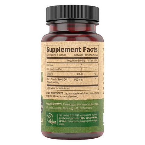 Deva Vegan Vitamins, Vegan Black Cumin Seed Oil, 90 Veg Caps Deva Vegan Vitamins