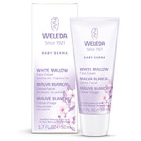 Weleda, Baby Sensitive Care Face Cream White Mallow, White Mallow 1.7 Oz
