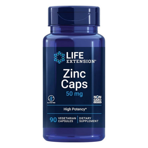 Life Extension, Zinc High Potency, 50 Mg, 90 Vcaps