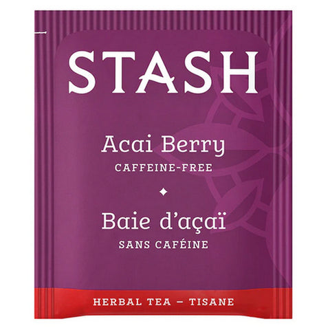 Stash Tea, Acai Berry Tea Caffeine Free, 18 Bags