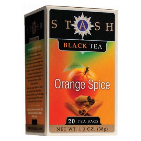Stash Tea, Orange Spice Black Tea, 20 Bags