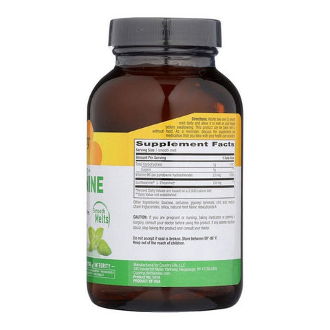 Country Life, L-Theanine, 100 Mg, 60 Loz