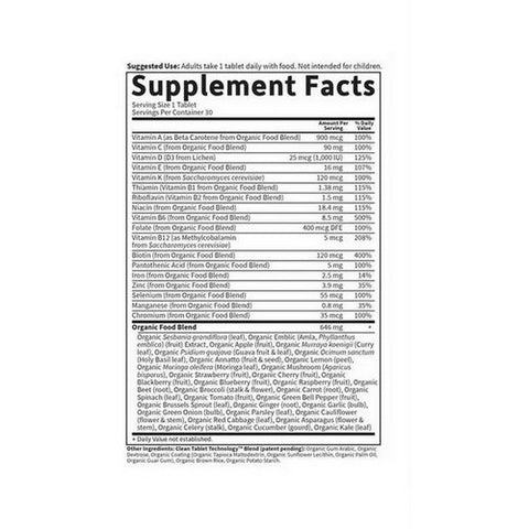 Garden of Life, Organics Women Once Daily, 30 Tabs