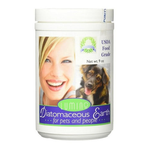 Lumino, Food Grade Diatomaceous Earth, For Pets & People 9 Oz