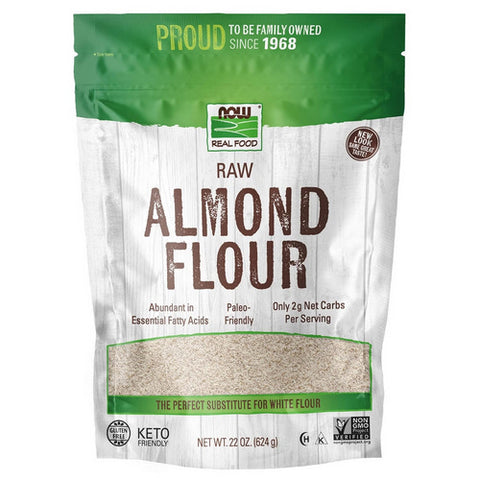 Now Foods, Raw Almond Flour, 22 Oz