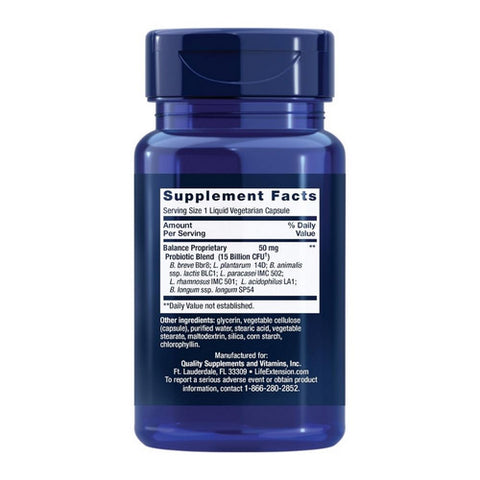 Life Extension, FlorAssit Probiotic, 30 Liquid Veg Caps