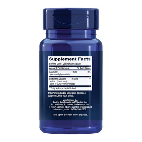 Life Extension, Standarized Cistanache, 30 Veg Caps