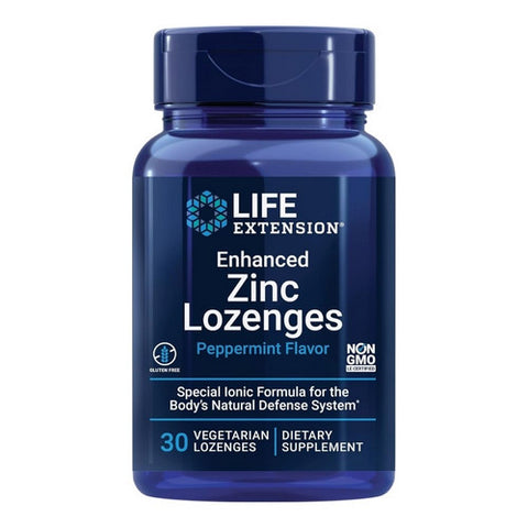 Life Extension, Enhanced Zinc Lozenges, 30 Lozenges