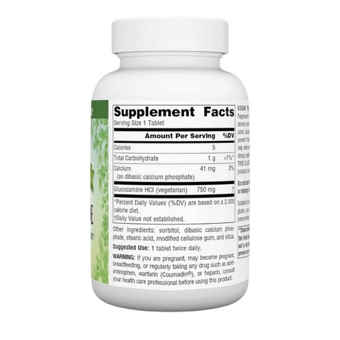 Source Naturals, Vegan True Glucosamine, 750 mg, 60 Tabs