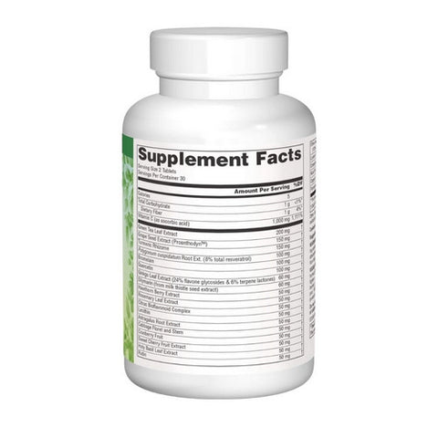 Source Naturals, Vegan True Vitamin C Plantioxidant Complex, 60 Tabs