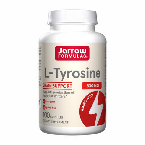 Jarrow Formulas, L-Tyrosine, 500 mg, 100 Caps