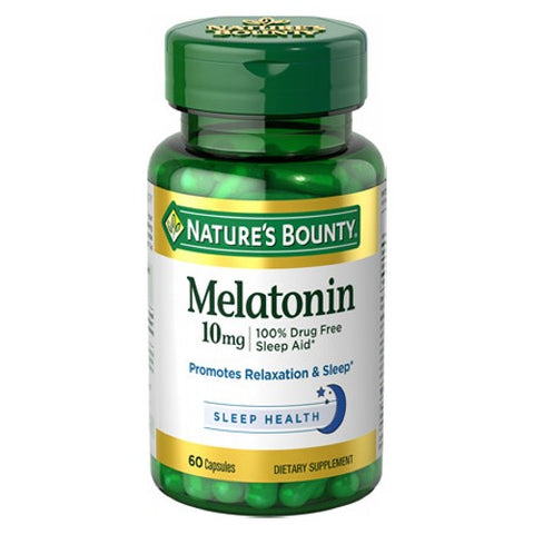 Nature's Bounty, Melatonin, 10 mg, 60 Caps