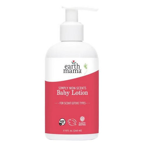 Baby Lotion Natural Non-Scents 8 Oz by Earth Mama Angel Baby