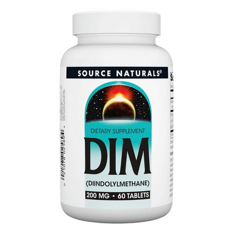 Source Naturals, DIM, 200 mg, 60 Tabs