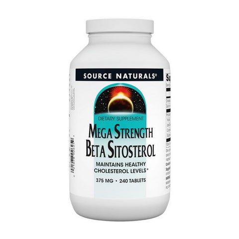 Source Naturals, Beta Sitosterol Mega Strength, 375 mg, 240 Tabs