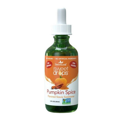 Wisdom Natural, Liquid Stevia Pumpkin Spice, 2 Oz