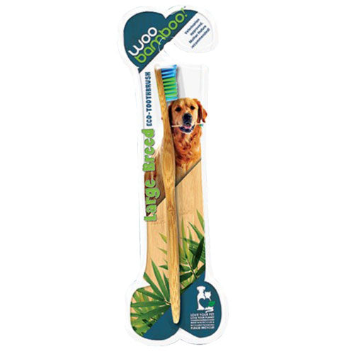Woo Bamboo, Toothbrush For Large Dog