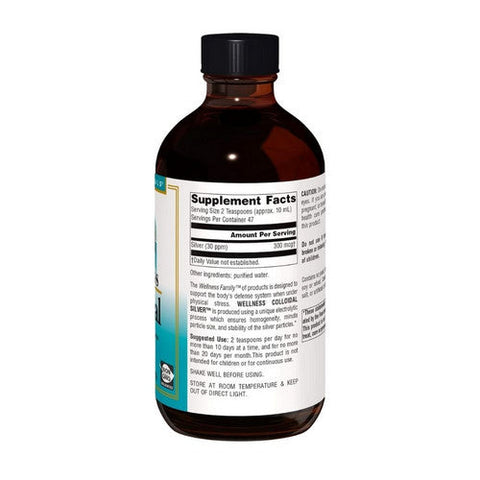 Source Naturals, Wellness Colloidal Silver, 16 Oz Source Naturals