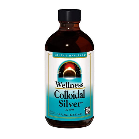 Source Naturals, Wellness Colloidal Silver, 16 Oz