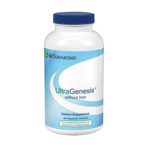 Ultra Genesis with out Iron 180 Vcaps by N-BioGenesis