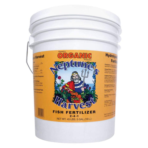 Neptune's Harvest Fertilizers, Fish Fertilizer, 5 Gal