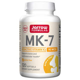 Jarrow Formulas, MK-7, 90 mcg, 120 Soft Gels