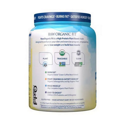 Garden of Life, Raw Organic Fit Vanilla, Vanilla 15 oz