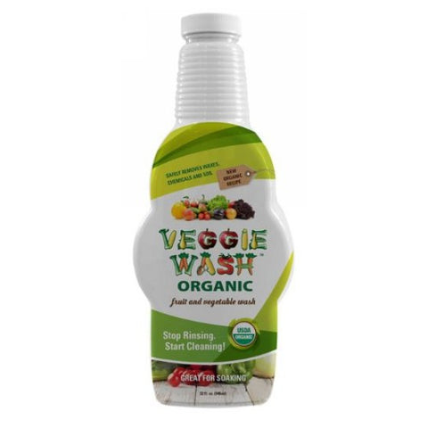 Citrus Magic, Veggie Wash Organic Fruit And Vegetable Wash Soaker, 32 fl oz
