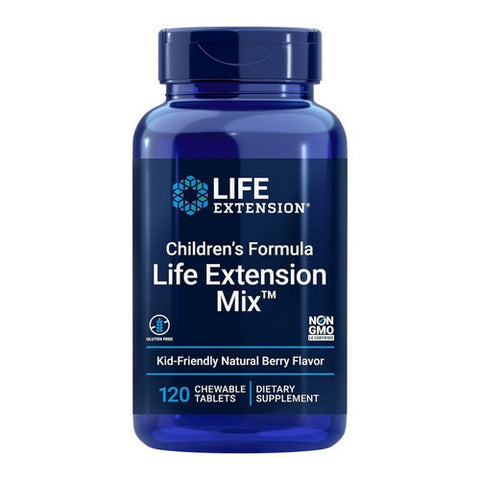 Life Extension, Children's Formula Life Extension Mix, Berry 120 Chewabel Tabs