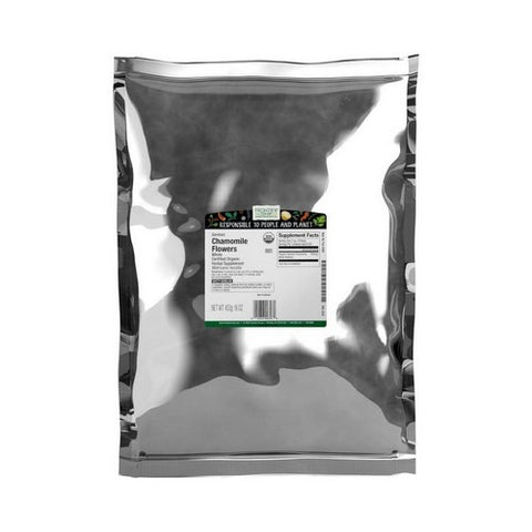 Frontier Coop, Organic Whole German Flower Chamomile, 16 Oz