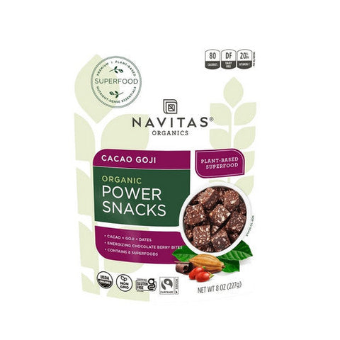 Navitas Organics, Power Snack Cacao Goji Superfood, 8 Oz Navitas Organics