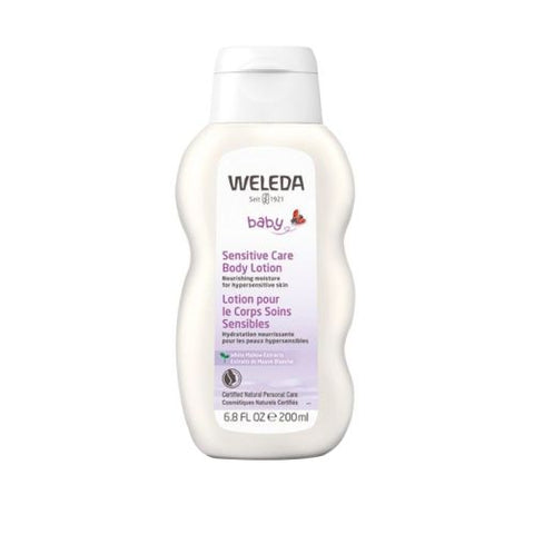 Weleda, Mallow White Baby Body Lotion, 6.8 Oz