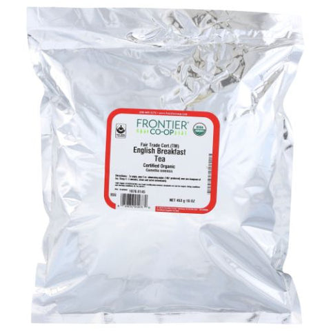 Frontier Coop, Organic English Breakfast Tea, 16 Oz