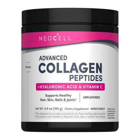 Neocell Laboratories, Advanced Collagen Peptides Grass Fed Plus, 6.46 Oz Neocell Laboratories
