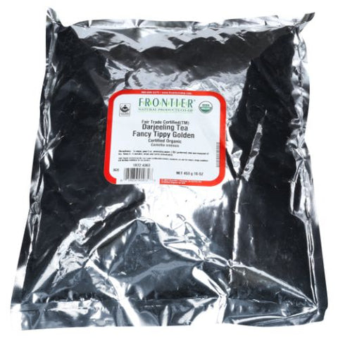 Frontier Coop, Organic Darjeeling Tea Fancy Tippy, 16 Oz