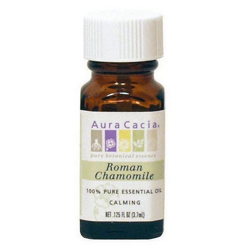Aura Cacia, 100% Pure Essential Oil, Chamomile Roman 0.12 fl oz