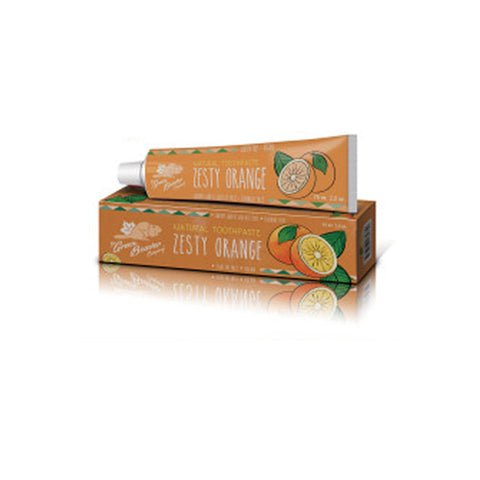 Green Beaver, Natural Toothpaste Zesty Orange, Zesty Orange 2.5 fl oz