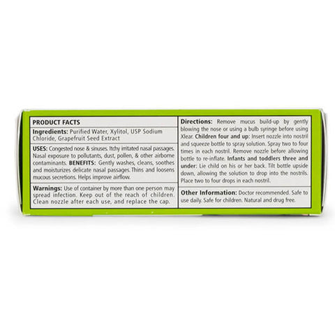 Xlear Inc, Kid's Xlear Natural Saline Nasal Spray, 0.75 fl oz
