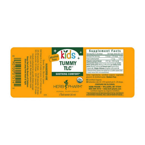 Herb Pharm, Kids Tummy TLC, 1 fl oz Herb Pharm