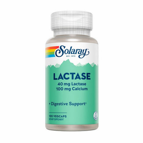Solaray, Lactase, 40 mg, 100 Caps