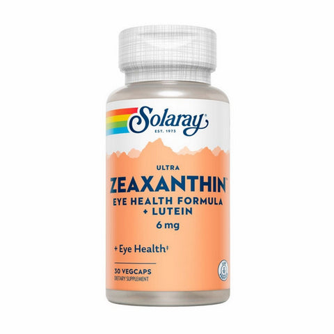 Solaray, Ultra Zeaxanthin Eye Health Formula Plus Lutein, 6 mg, 30 Caps