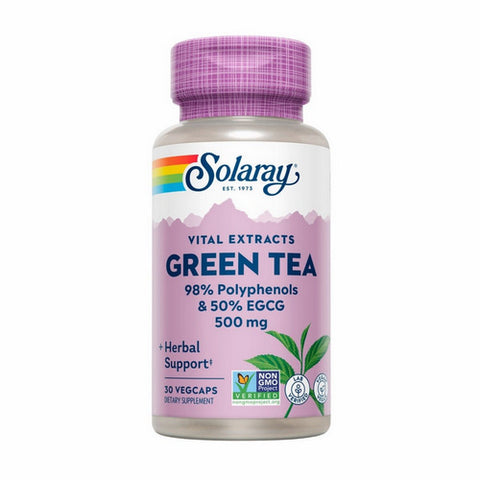 Solaray, Green Tea Extract, 500 mg, 30 Caps