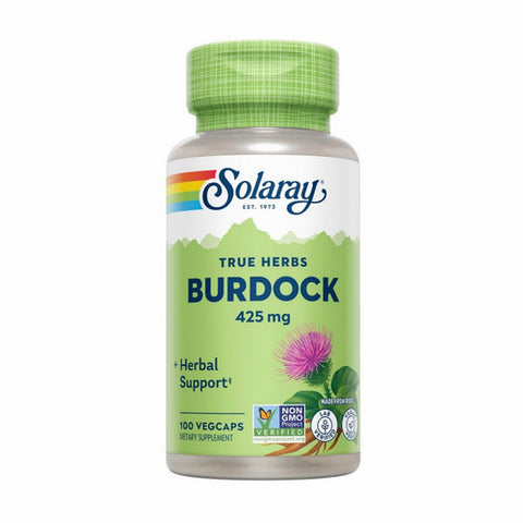 Solaray, Burdock Root, 425 mg, 100 Caps